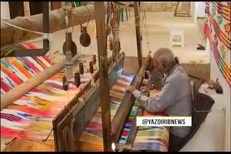 گزارش خبرگزاری صدا و سیما از برپایی نمایشگاه صنعت نساجی و پوشاک در یزد